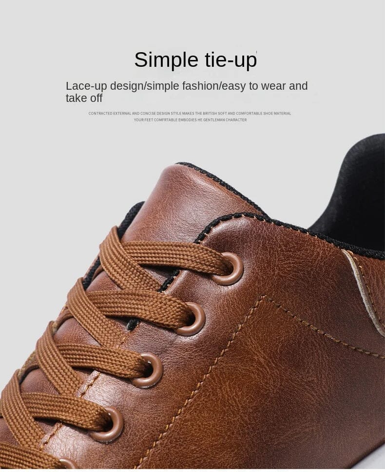 Barretus Men's Leather Athletic Shoes