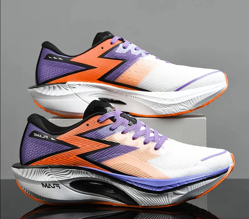 VeloSpark X β Premium Performance Sports Sneakers Featuring Carbon Plate Technology