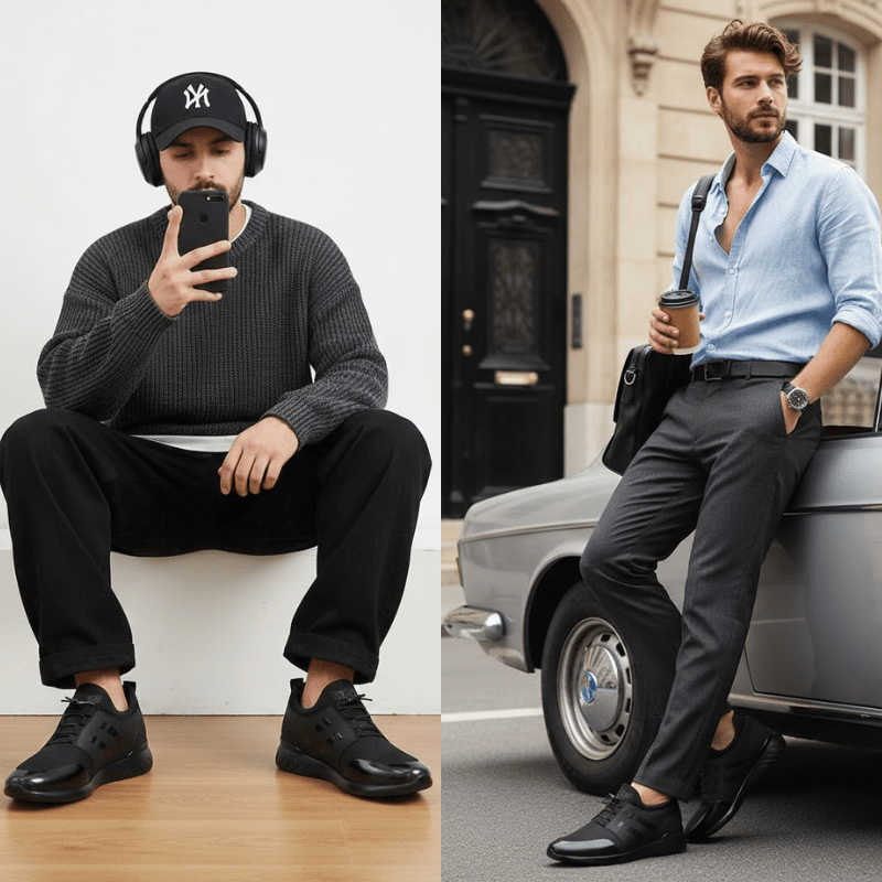 Matteo Premium Leather Men's Sneakers