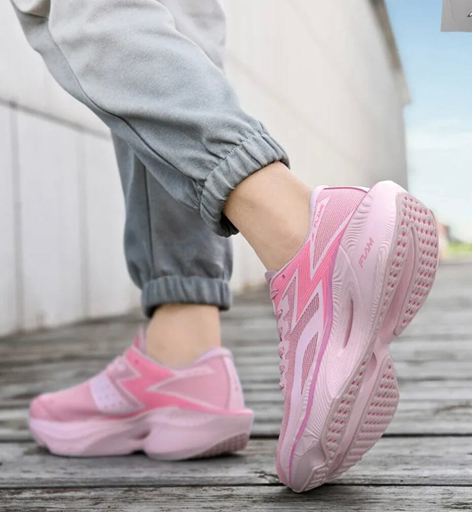 VeloSpark X β Premium Performance Sports Sneakers Featuring Carbon Plate Technology