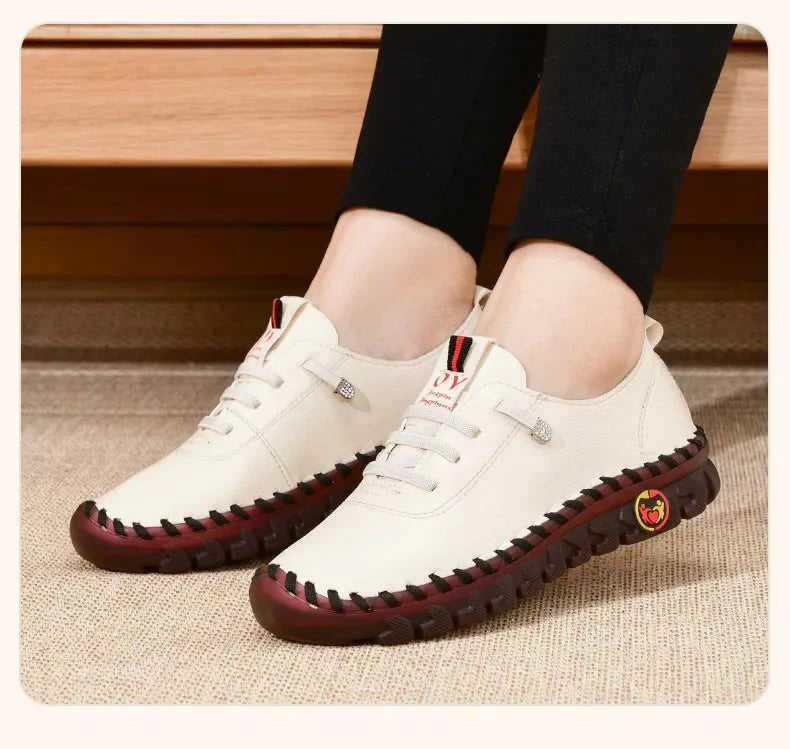 Women's Comfortable Leather Sneakers