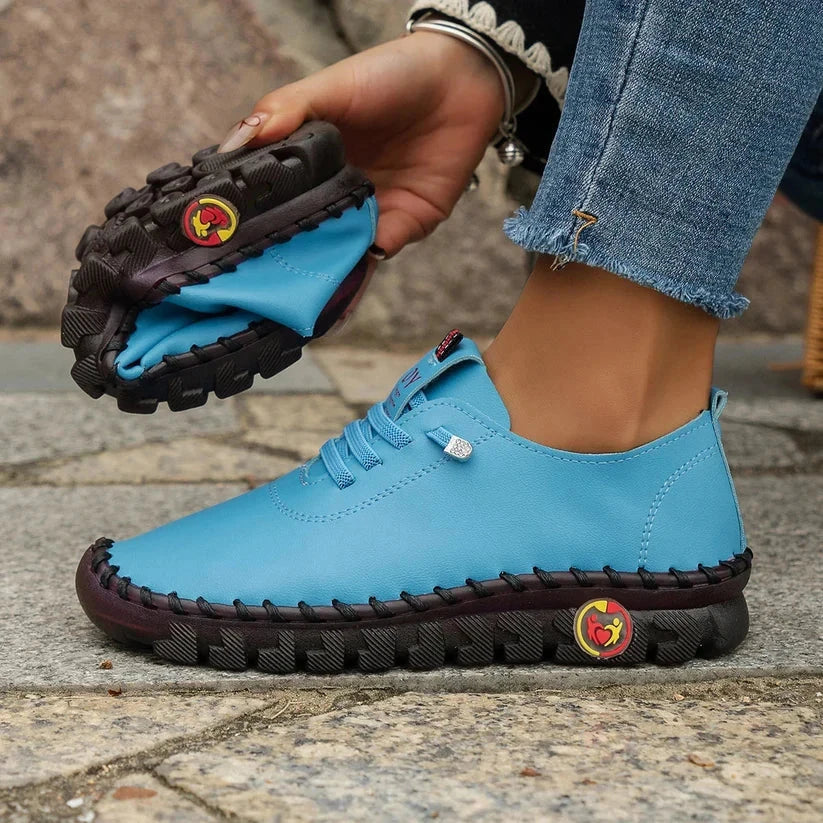 Women's Comfortable Leather Sneakers