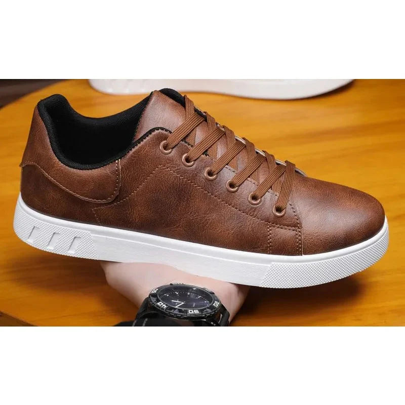 Barretus Men's Leather Athletic Shoes