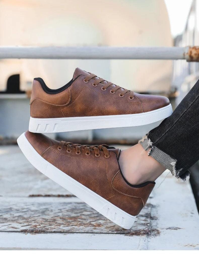 Barretus Men's Leather Athletic Shoes