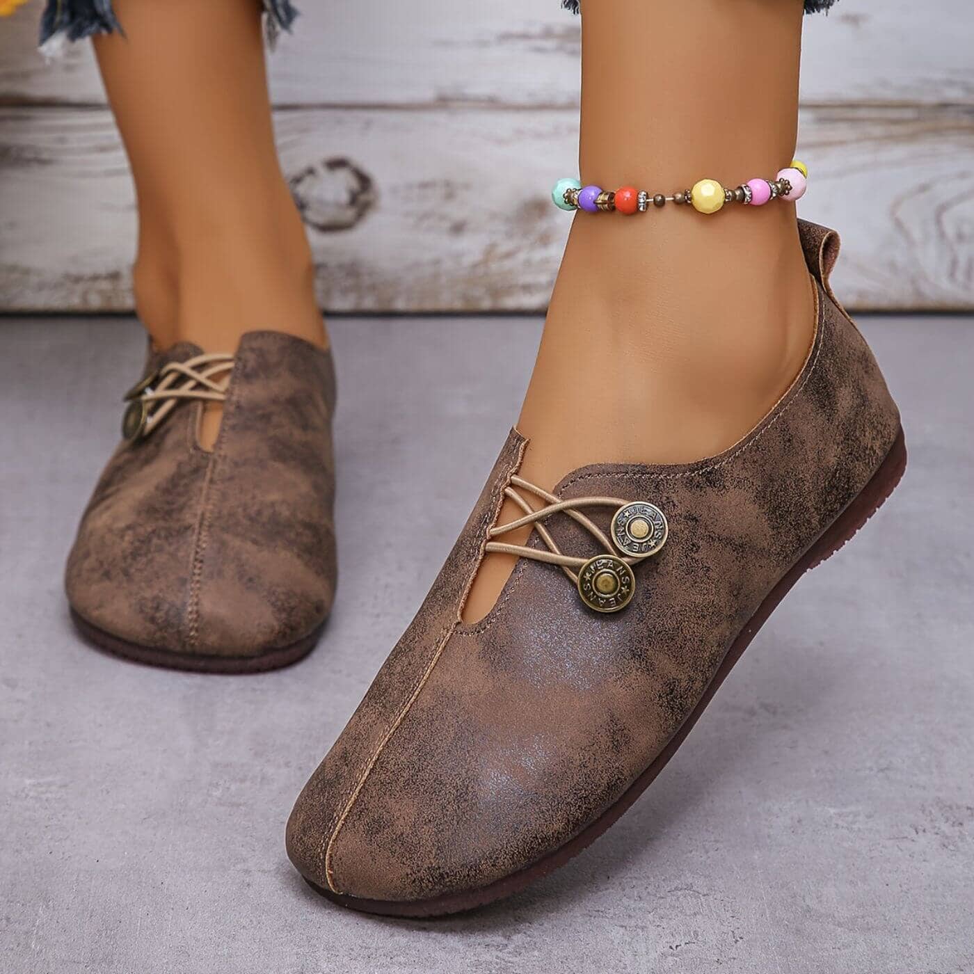 Belle Tessara – Vintage-Inspired Women's Flats