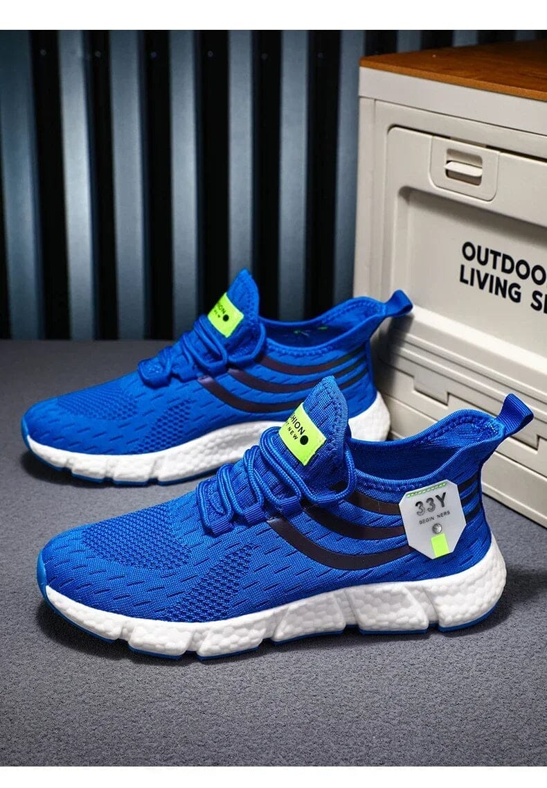 Blue Wolf Unisex Sneakers for Running and Walking