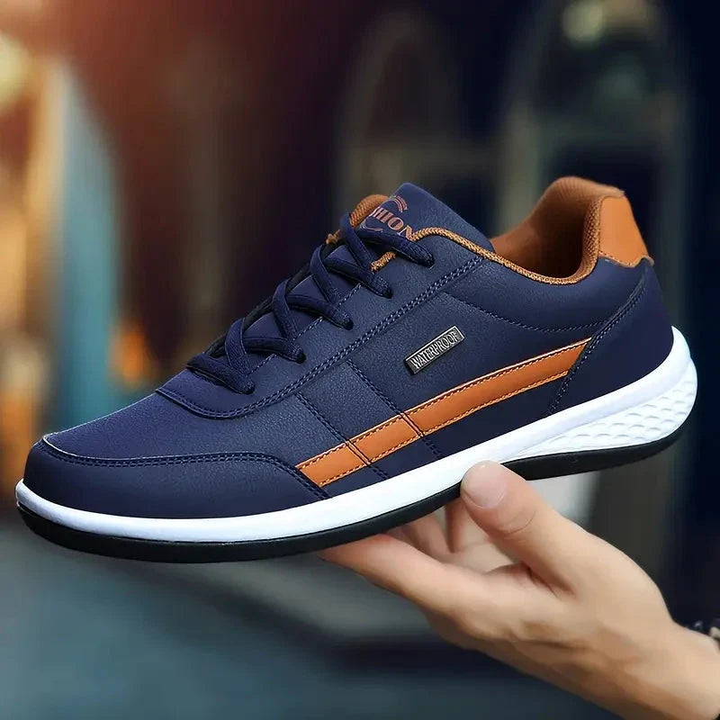CasualFlex Leather Sneakers for Everyday Comfort