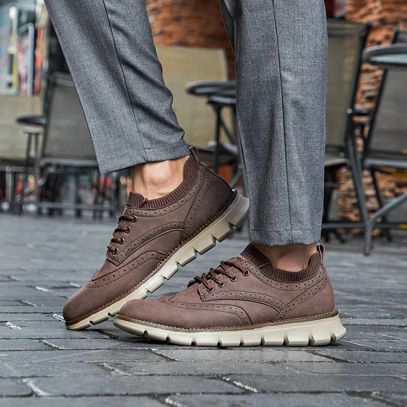Everett Men's Sneakers: Ultra Comfortable Leather Design