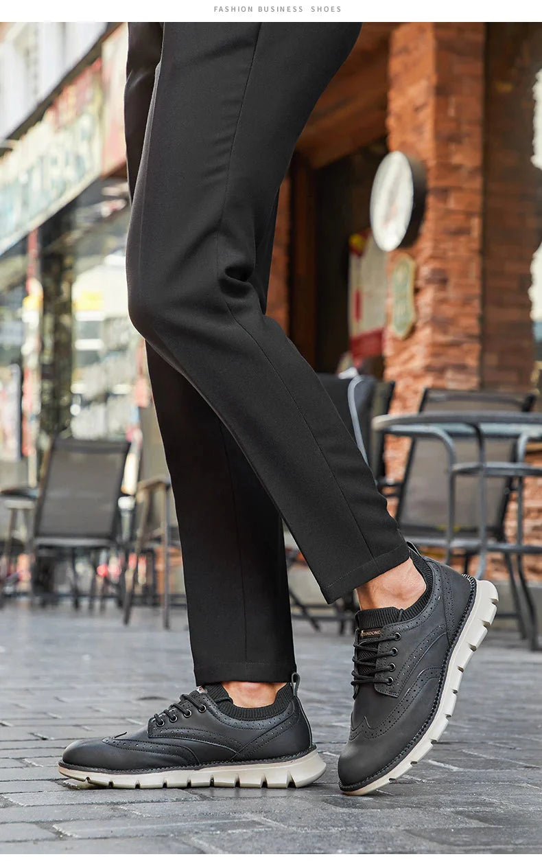 Everett Men's Sneakers: Ultra Comfortable Leather Design