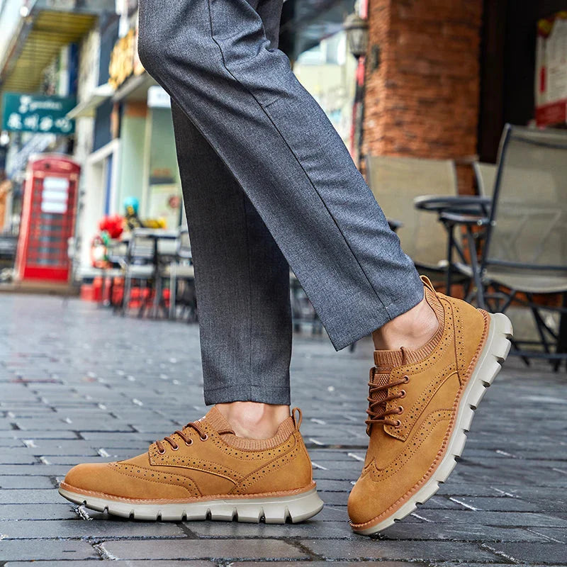 Everett Men's Sneakers: Ultra Comfortable Leather Design