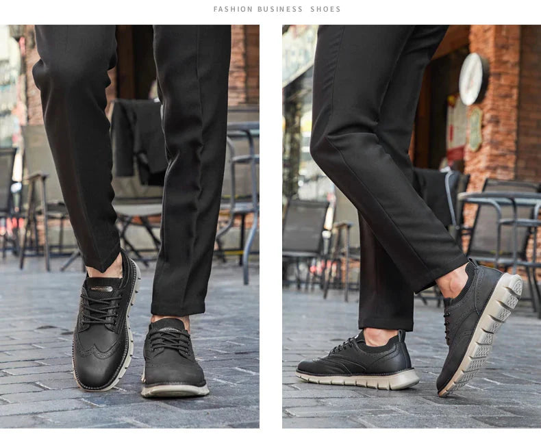 Everett Men's Sneakers: Ultra Comfortable Leather Design