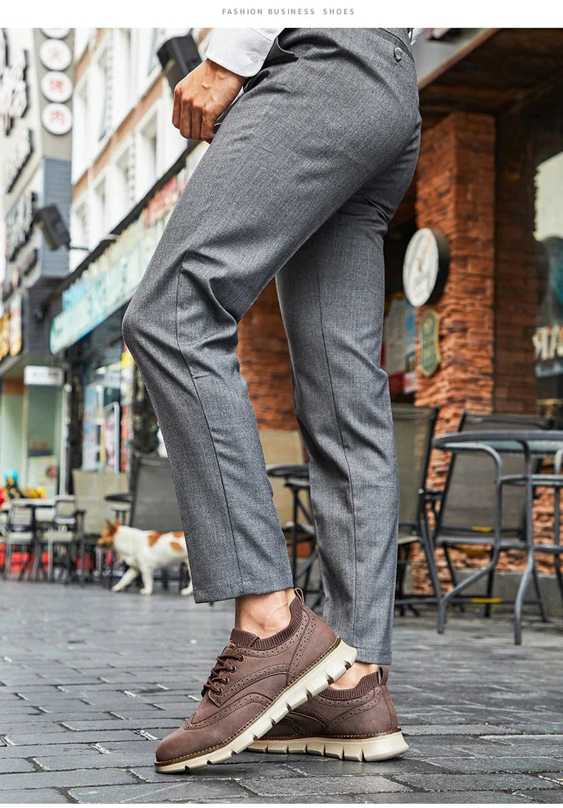 Everett Men's Sneakers: Ultra Comfortable Leather Design