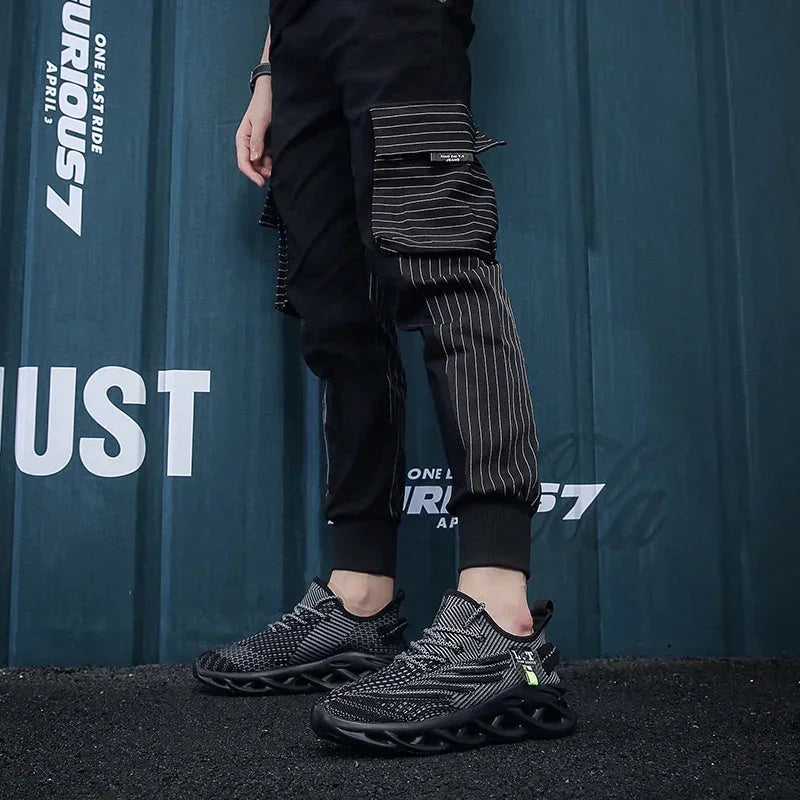 Men's Lightweight Breathable Sneakers - BreezeSport