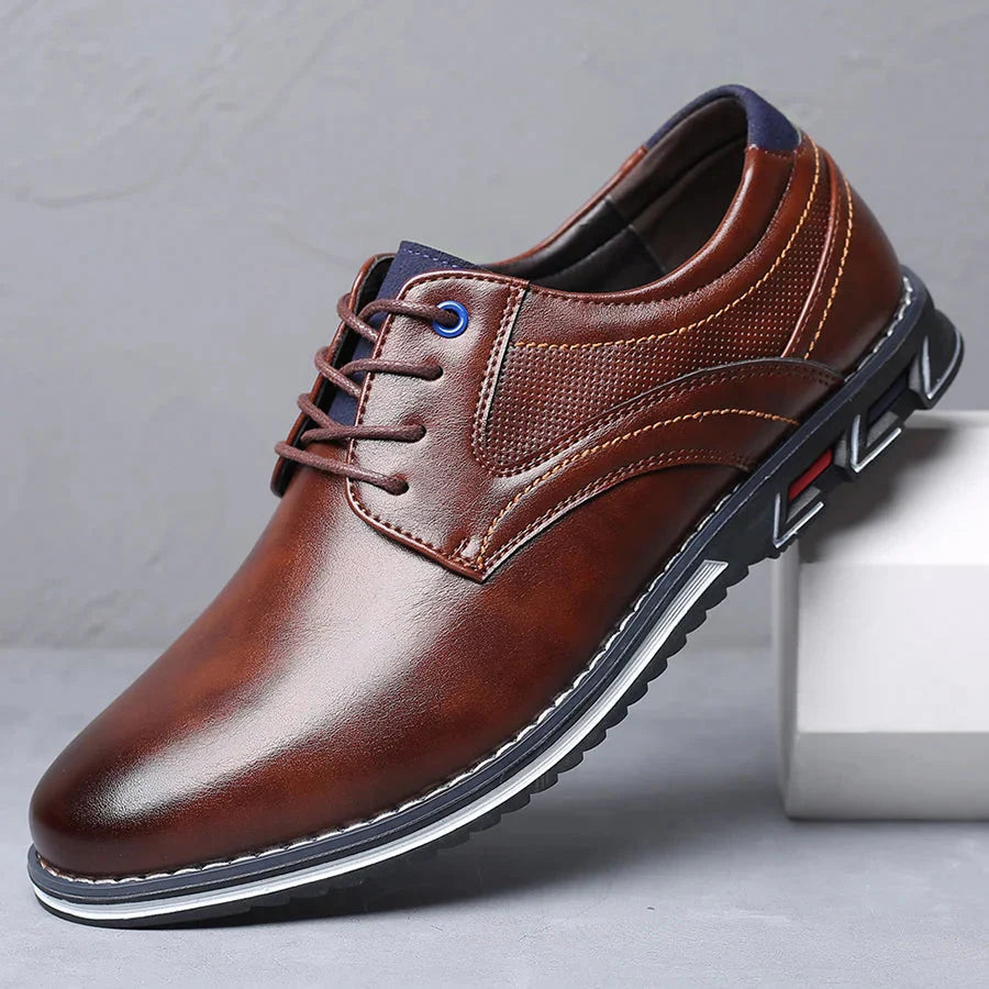 Vitorini Genuine Leather Oxford Dress Shoes